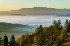 Październik 2019 - Tatry widziane z góry Wdżar